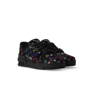 Louis Vuitton LV x TM LV Trainer Sneakers Black For Women 1AJQCS