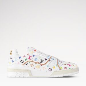 Alternative view of Louis Vuitton LV x TM LV Trainer Sneakers White For Women 1AJQC9