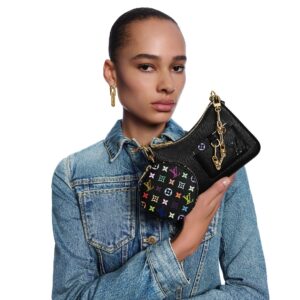 Alternative view of Louis Vuitton LV x TM Marellini Handbag Multicolore Noir For Women 7.5in/19cm M13099