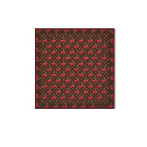 Louis Vuitton LV x TM Monogram Cerise Square 90 Brown For Women 35.4in/90cm M96094