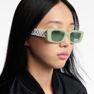 Alternative view of Louis Vuitton LV x TM Multigram Cat Eye Sunglasses Green For Women Z3250W