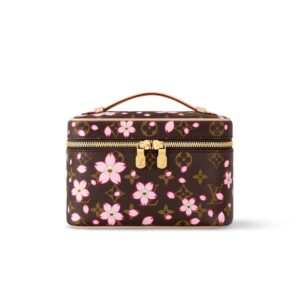 Louis Vuitton LV x Murakami Nice Mini Sakura Brown For Women 20cm/7.9in - M14181