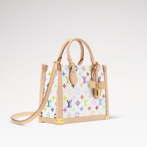 Alternative view of Louis Vuitton LV x TM Onthego PM Tote Bag 9.8in/ 25cm Multicolored Gold Hardware For Women M27580