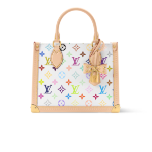 Louis Vuitton LV x TM Onthego PM Tote Bag 9.8in/ 25cm Multicolored Gold Hardware For Women M27580