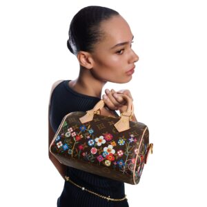 Alternative view of Louis Vuitton LV x TM Speedy Bandouliere 20 Top Handle Bag 8.1in/ 20cm Monogram Canvas Gold Hardware For Women M14175