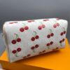 Louis Vuitton LV x TM Speedy Soft Bandouliere 30 Top Handle Bag 11.8in/ 30cm White Gold Hardware For Women M14238 - Image 9