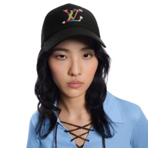 Alternative view of Louis Vuitton LV x TM Superflat Cap Black For Women M5000M