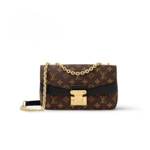 Louis Vuitton Marceau Monogram Canvas Black For Women, Women's Handbags, Shoulder and Crossbody Bags 9.6in/24.5cm LV M46126