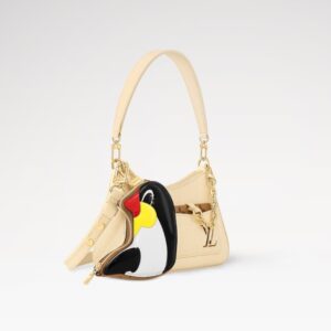 Alternative view of Louis Vuitton Marellini Epi Leather Handbag Banane Yellow For Women M11477 7.5inch/19cm