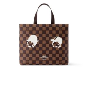 Louis Vuitton Mini Shopper Tote Damier Bag Brown 26cm/10.2in - N40810