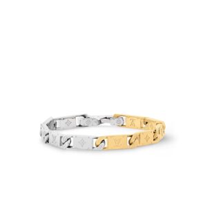Louis Vuitton Monogram Tied Up Bracelet For Men M1306M