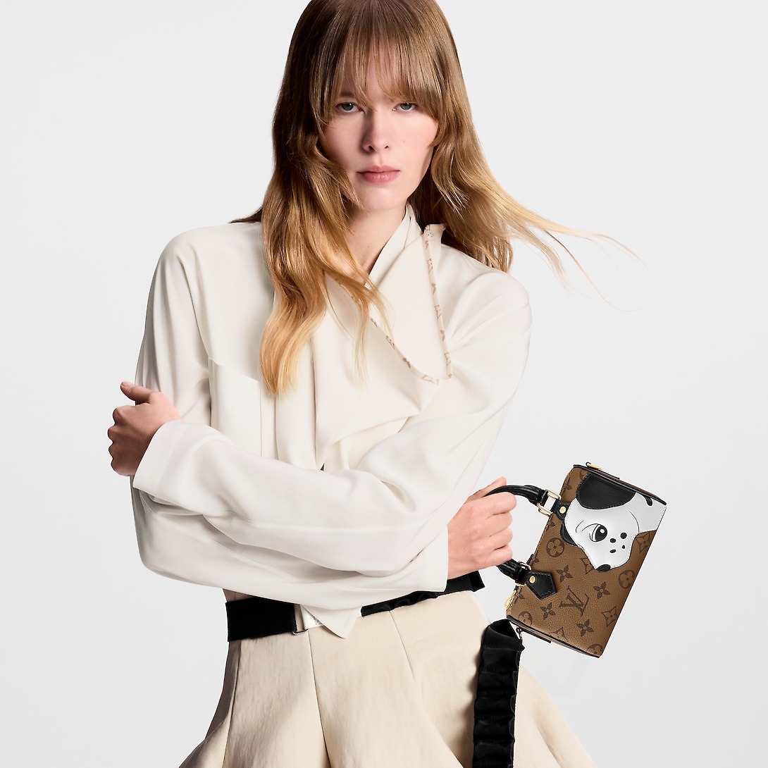 Louis Vuitton Nano Speedy Top Handle Bag 6.3in/ 16cm Brown Gold Hardware For Women M83688 - Image 3