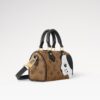 Louis Vuitton Nano Speedy Top Handle Bag 6.3in/ 16cm Brown Gold Hardware For Women M83688 - Image 4
