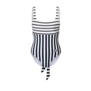 Louis Vuitton Nautical Stripes Swimsuit Deep Marine For Women 1AFMTA