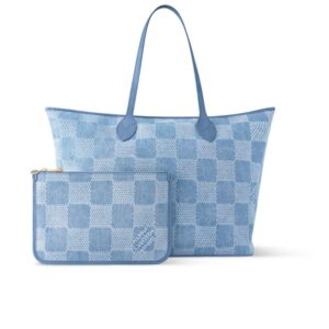 Alternative view of Louis Vuitton Nevereverfull Bag Denim Blue For Men 60cm/24in - N00198