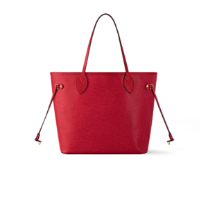 Louis Vuitton Neverfull MM Tote Bag 12.2in/ 31cm Castillan Red Gold Hardware For Women M12755