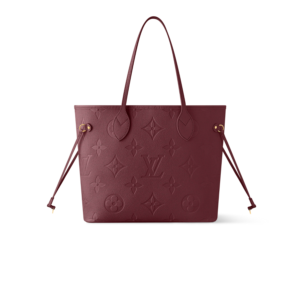 Louis Vuitton Neverfull MM Tote Bag 12.2in/ 31cm Wine Gold Hardware For Women M46599