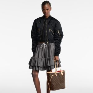 Alternative view of Louis Vuitton Neverfull MM Tote Bag 12.2in/ 31cm Brown Monogram Canvas Gold Hardware For Women M46987