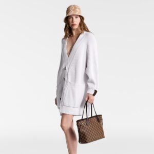 Alternative view of Louis Vuitton Neverfull PM Tote Bag 11.4in/ 29cm Red Damier Ebene Gold Hardware For Women N40600