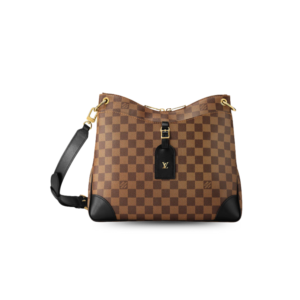 Louis Vuitton Odeon MM Damier Ebene Brown For Women 12.2in/31cm N50062