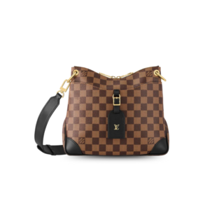 Louis Vuitton Odéon PM Bag Damier Ebene Brown For Women 10.2in/26cm N50064