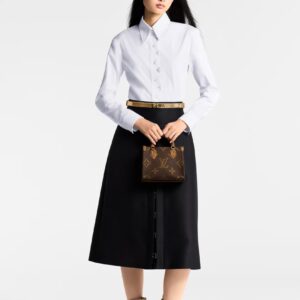 Alternative view of Louis Vuitton OnTheGo BB Tote Bag 7.1in/ 18cm Monogram Reverse Gold Hardware For Women M46839