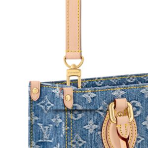 Alternative view of Louis Vuitton OnTheGo PM Denim Blue For Women 9.8in/25cm M14633
