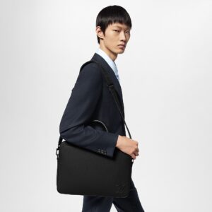Alternative view of Louis Vuitton Pilot Briefcase Black For Men 15.4in/39cm M23778