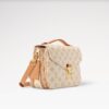Louis Vuitton Pochette Metis MM Shoulder Bag 9.8in/ 25cm Monogram Origine Lin Canvas Gold Hardware For Women M28290 - Image 3