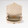 Louis Vuitton Pochette Metis MM Shoulder Bag 9.8in/ 25cm Monogram Origine Lin Canvas Gold Hardware For Women M28290 - Image 6