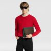 Louis Vuitton Pochette Voyage MM Pouch 10.6in/ 27cm Borneo Green Monogram Macassar Canvas Silver Hardware For Men M12816 - Image 3