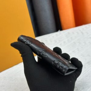 Alternative view of Louis Vuitton Pocket Organizer In Black Monogram Shadow Calfskin For Men, Men's Wallet 11cm LV M62899