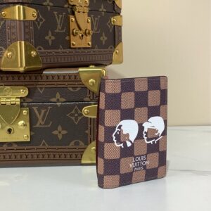 Alternative view of Louis Vuitton Pocket Organizer Damier Wallet Brown 11.1cm/4.4in - N40776