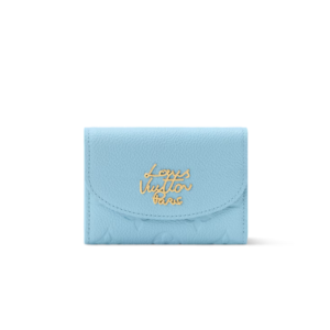Louis Vuitton Rosalie Coin Purse Grape Blue For Women 4.3in/11cm M27480