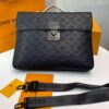 Louis Vuitton S-Lock Briefcase Taurillon Monogram Black For Men, Men's Bags, Shoulder And Crossbody Bags 14.6in/37cm LV M20835 - Image 3