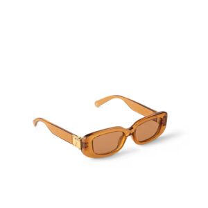 Louis Vuitton S-Lock Cat Eye Sunglasses Amber For Women - Z2817W