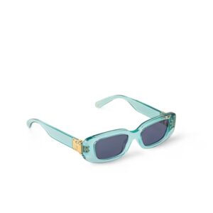 Louis Vuitton S-Lock Cat Eye Sunglasses Crystal Blue For Women - Z2818W