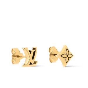Alternative view of Louis Vuitton Sailor Earrings Gold-Toned - M02716