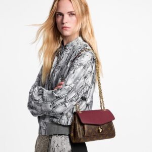 Alternative view of Louis Vuitton Saint Germain BB Shoulder Bag 9.4in/ 24cm Monogram Wine Gold Hardware For Women M27067