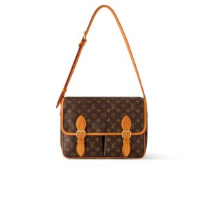 Louis Vuitton Satchel Messenger Bag Monogram Brown For Men 35.5cm/14in - M14723