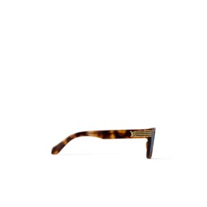 Alternative view of Louis Vuitton Slide Square Sunglasses Chocolate Tortoise For Men - Z2746U