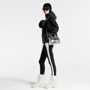 Alternative view of Louis Vuitton Speedy Bandouliere 20 Top Handle Bag 8.1in/ 20cm Silver, Silver Hardware For Women M11987