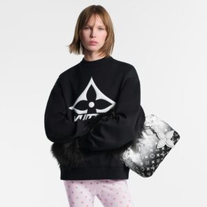 Alternative view of Louis Vuitton Speedy Bandouliere 25 Top Handle Bag 9.8in/ 25cm Frost Silver Hardware For Women M11848