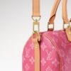 Louis Vuitton Speedy Bandouliere 25 Top Handle Bag 9.8in/ 25cm Monogram Origine Rose Ruban Gold Hardware For Women M27528 - Image 7