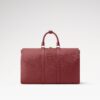 Louis Vuitton Keepall Bandouliere 45 Travel Bag 17.7in/ 45cm Bordeaux Gold Hardawre M15180 - Image 5
