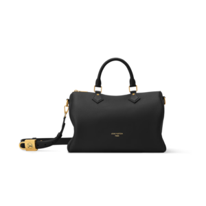 Louis Vuitton Speedy Soft 30 Low Key Black For Women 11.8in/30cm M24891