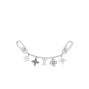 Louis Vuitton Spring Street Strass Chain Bag Charm Silver Hardware For Women M03212