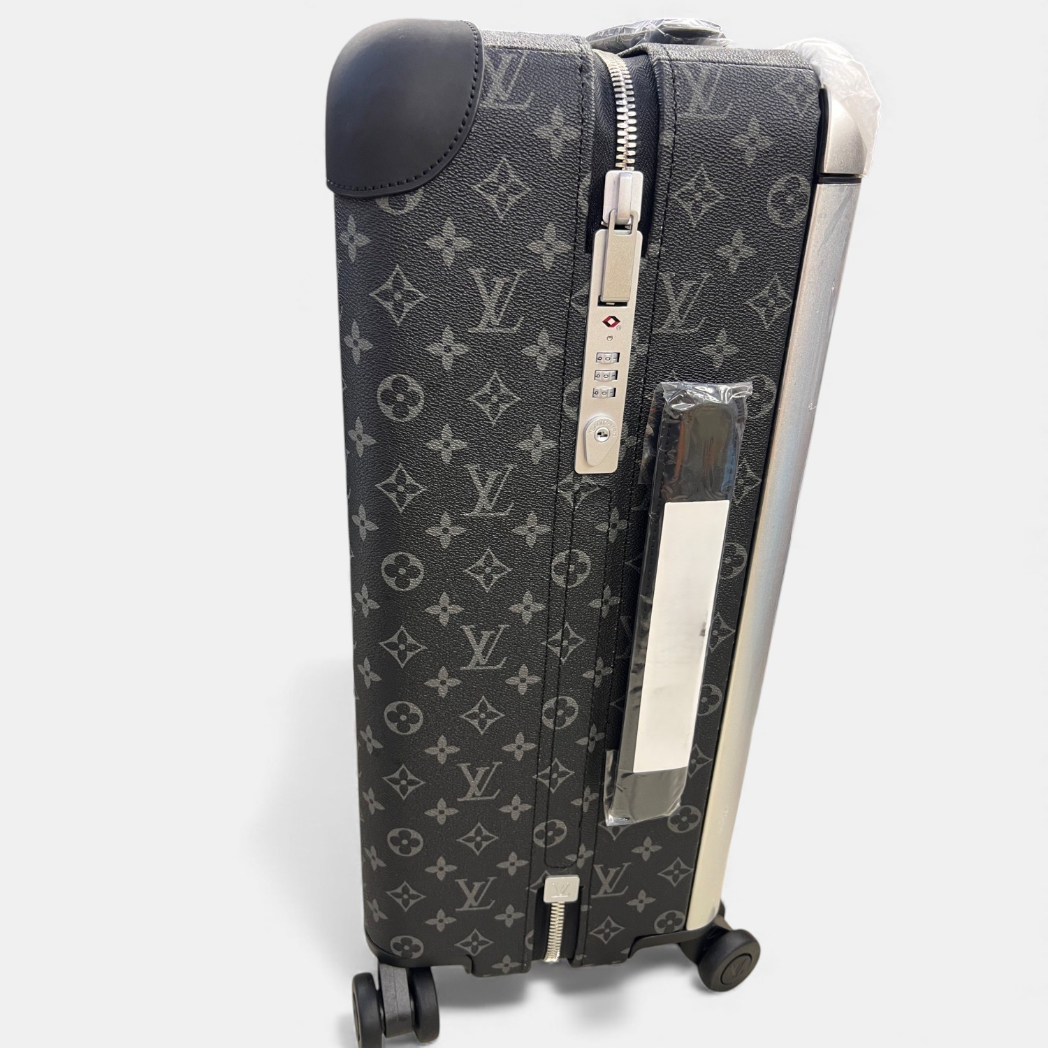 Louis Vuitton Horizon 55 Suitcase 21.7in/ 55cm Monogram Black Silver Hardware M23002