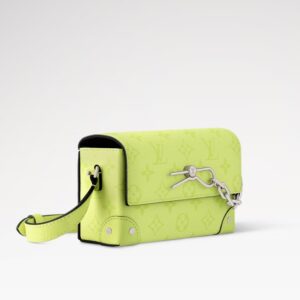 Alternative view of Louis Vuitton Steamer Wearable Wallet Lemon Yellow For Men 7.1in/18cm M14117