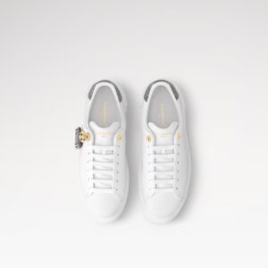 Alternative view of Louis Vuitton Time Out Sneakers Grey For Women 1AGUY4
